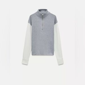 ZARA COMBINATION VEST LONG SLEEVE TOP